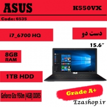 لپ تاپ Asus K550VX کد 6535