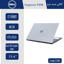 لپ تاپ Dell Inspiron 5558 کد 7103