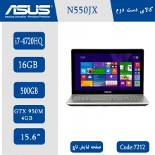 لپ تاپ Asus N550JX کد 7212
