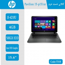 لپ تاپ HP Pavilion 15-p151nr کد 7318
