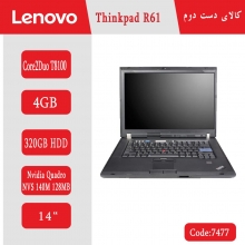 لپ تاپ Lenovo Thinkpad R61 کد 7477