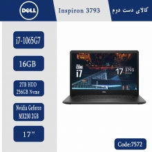 لپ تاپ Dell Inspiron 3793 کد 7572