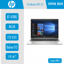 لپ تاپ اوپن باکس HP Probook 455 G7 کد 7871